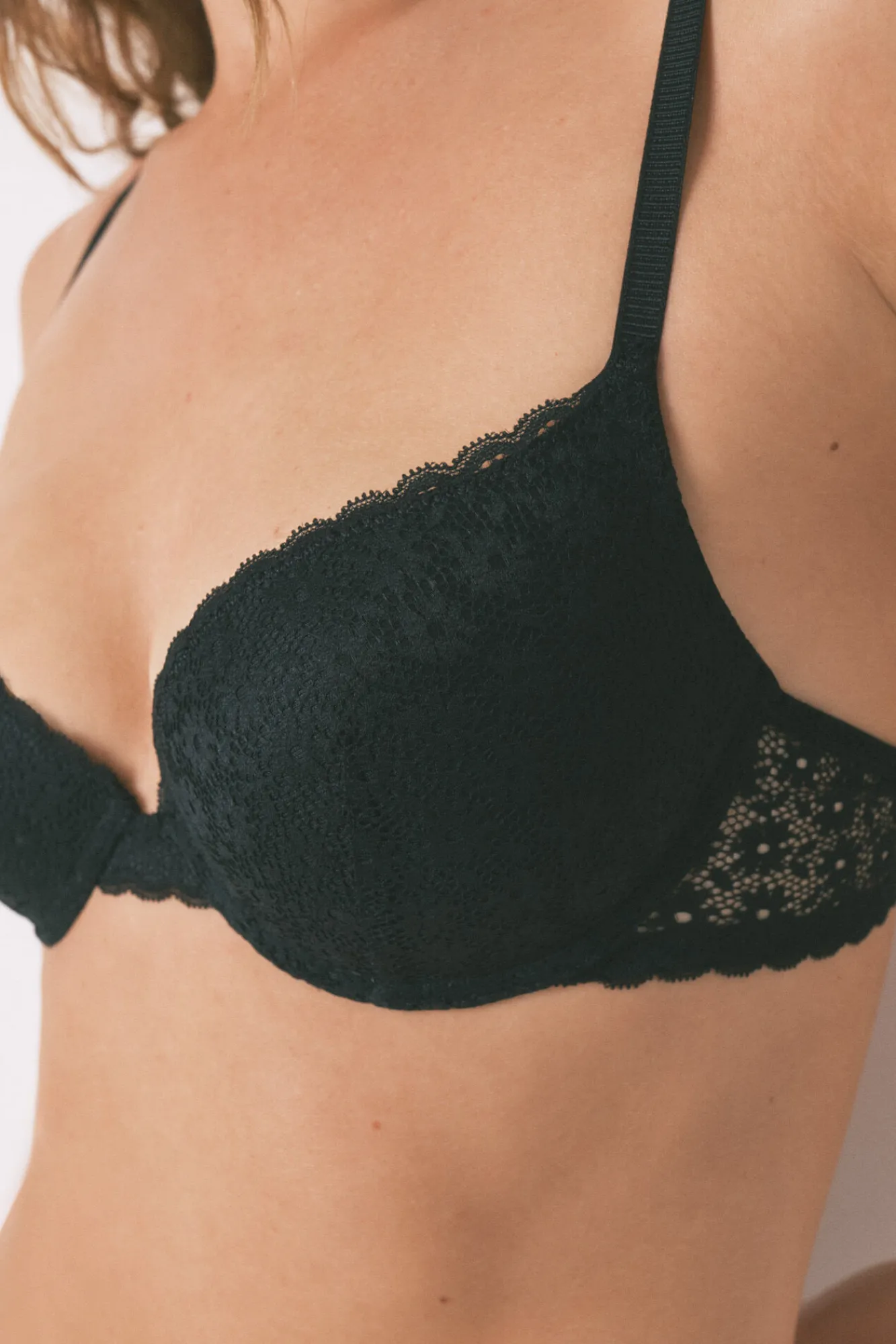 Women'secret Sujetador push up GORGEOUS encaje floral