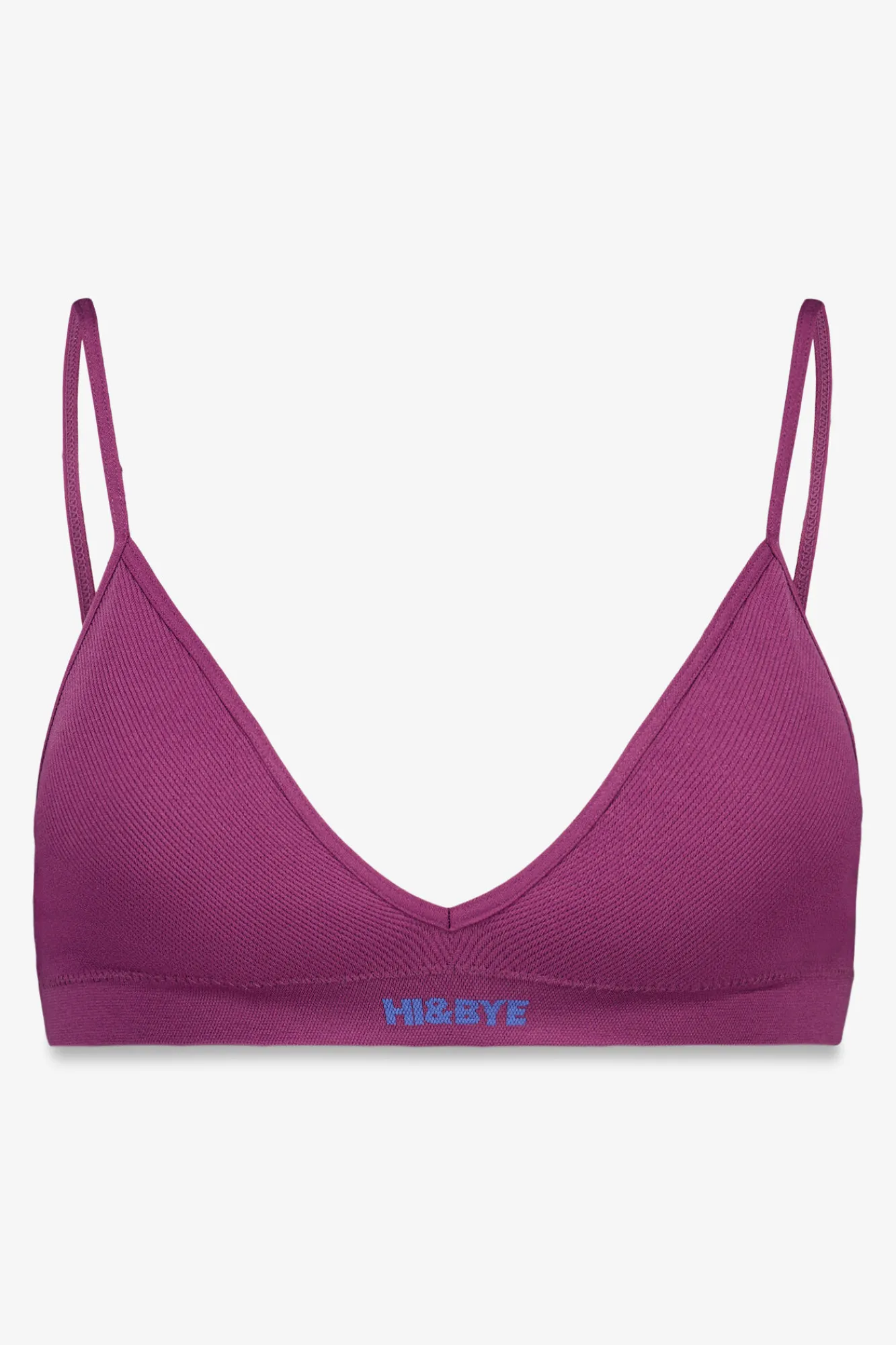 HI&BYE Sujetador seamless triangular burgundy