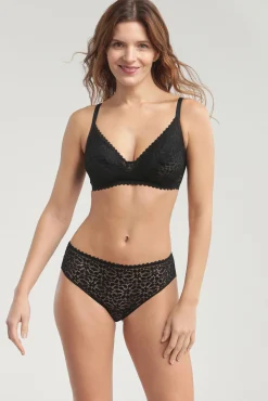 DIM Sujetador sin aros de encaje floral Daily Dentelle