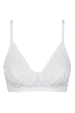 DIM Sujetador sin aros de encaje floral Daily Dentelle