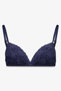 Women'secret Sujetador triangular CHARMING encaje oscuro