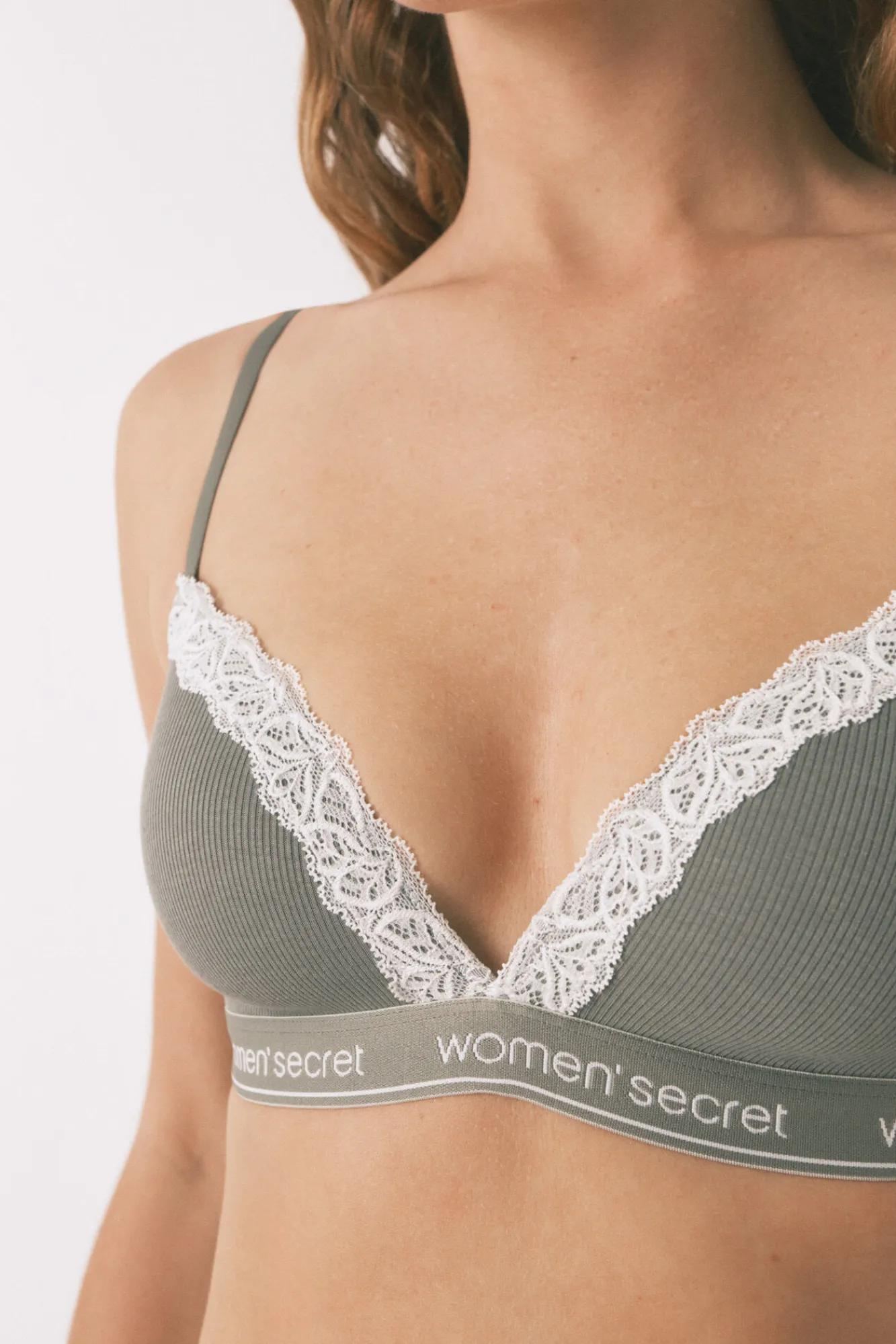 Women'secret Sujetador triangular CHARMING algodón
