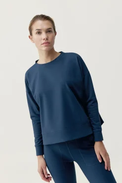 Born Living Yoga Sweatshirt Daba Sailor Blue