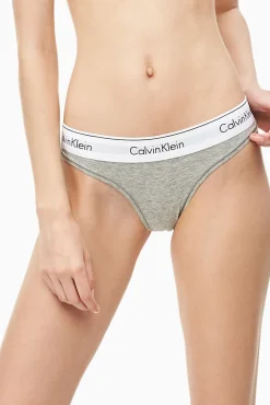 Calvin Klein Tanga cinturilla elástica Modern Cotton
