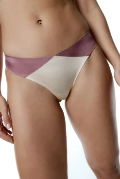 Black Limba Tanga de microfibra Glint