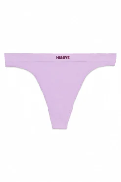 HI&BYE Tanga seamless lila