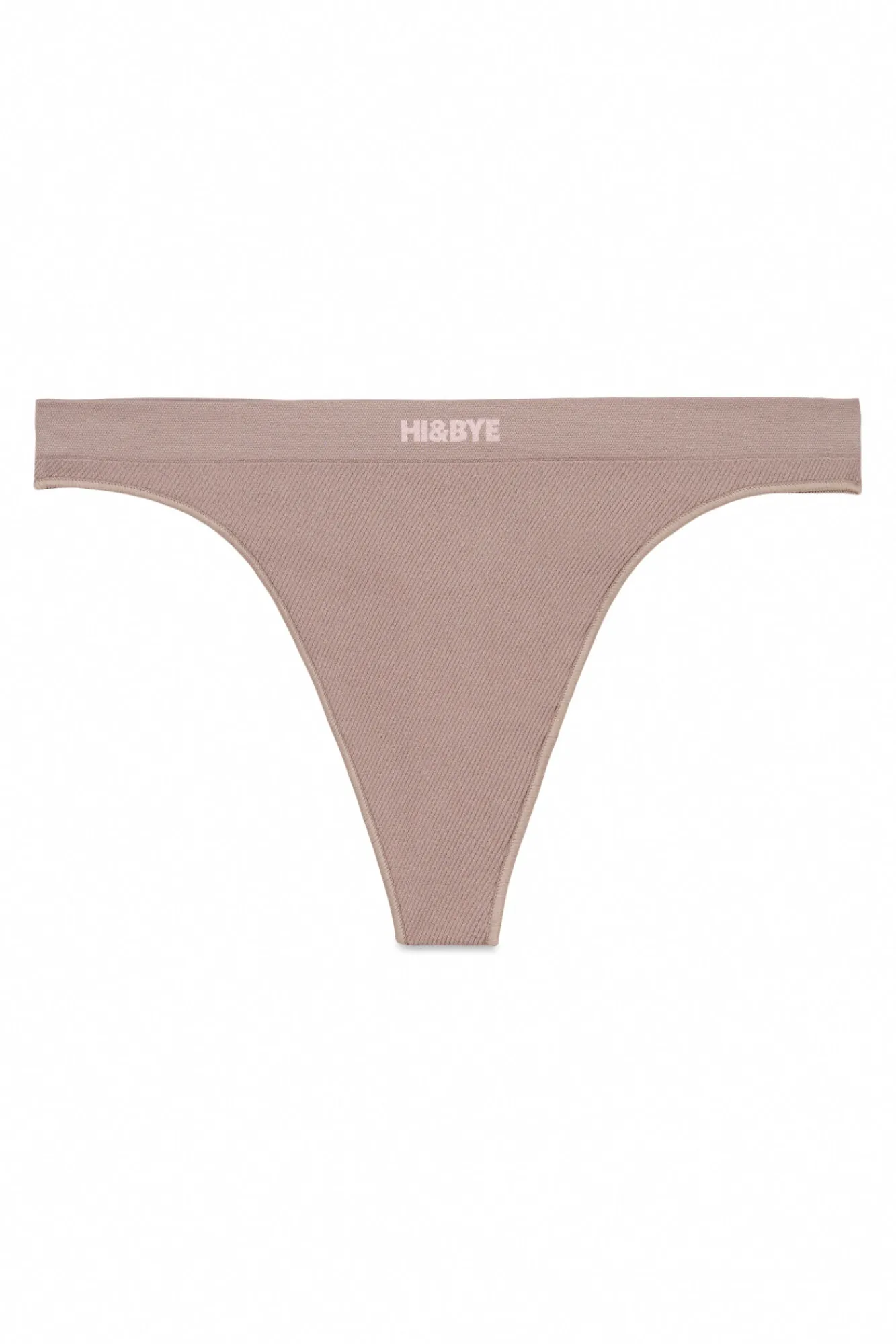HI&BYE Tanga seamless marrón
