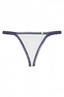 HI&BYE Tanga seamless pointelle