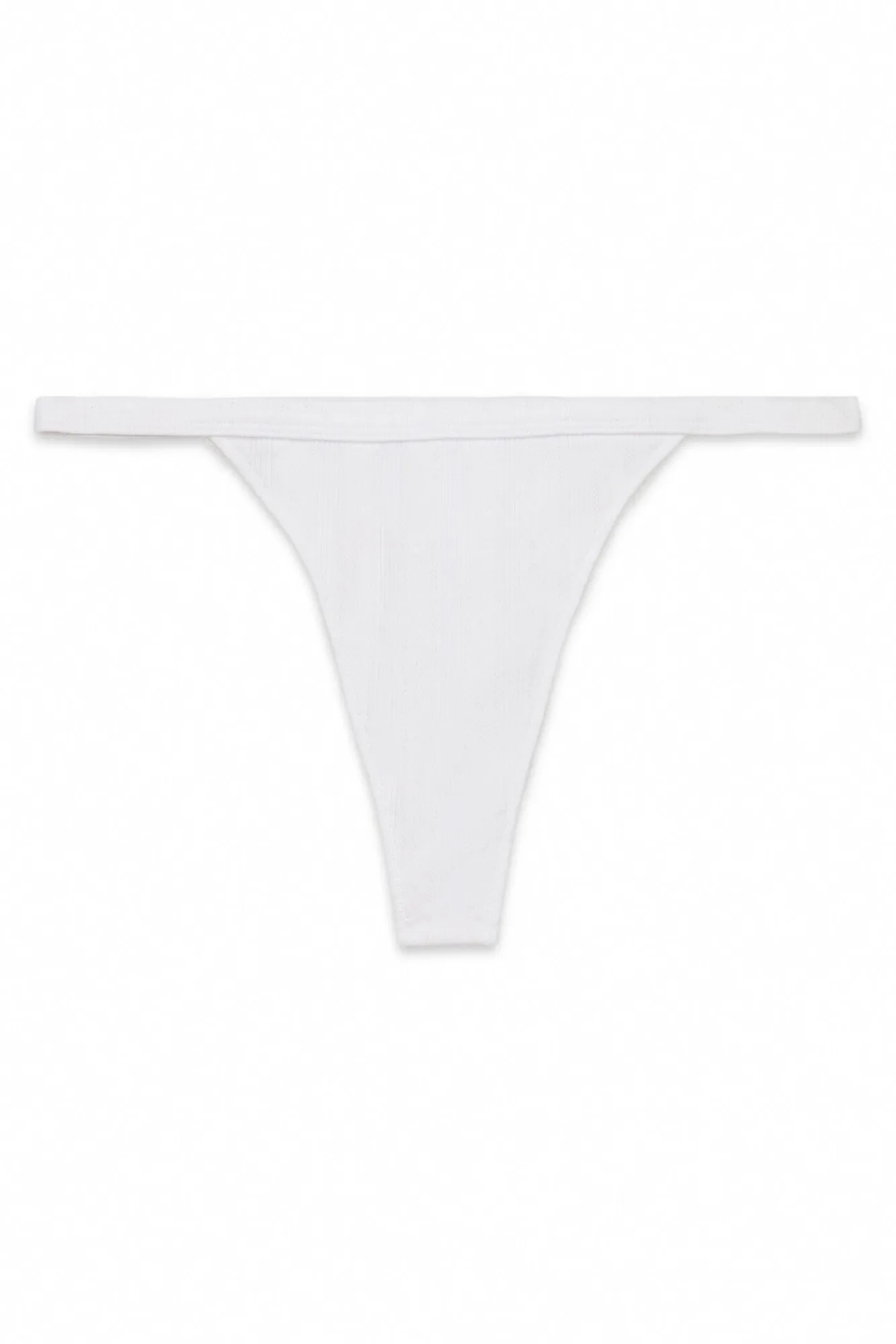 Women'secret Tanga tanga algodón desagujado