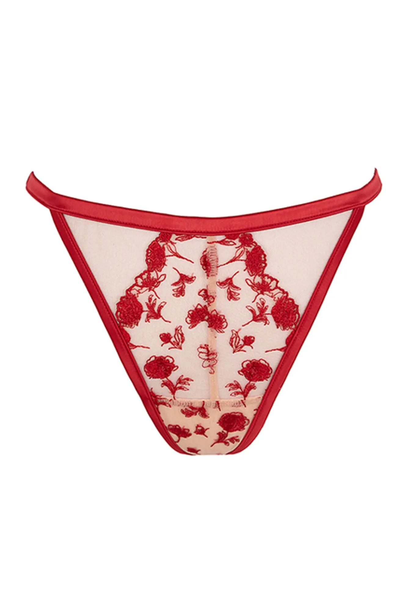 Women'secret Tanga tira encaje