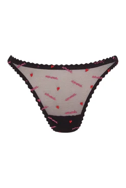 Women'secret Tanga tul bordado