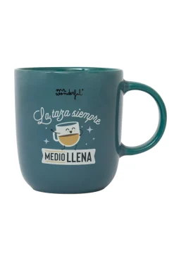 Mr. Wonderful Taza - La taza, siempre medio llena