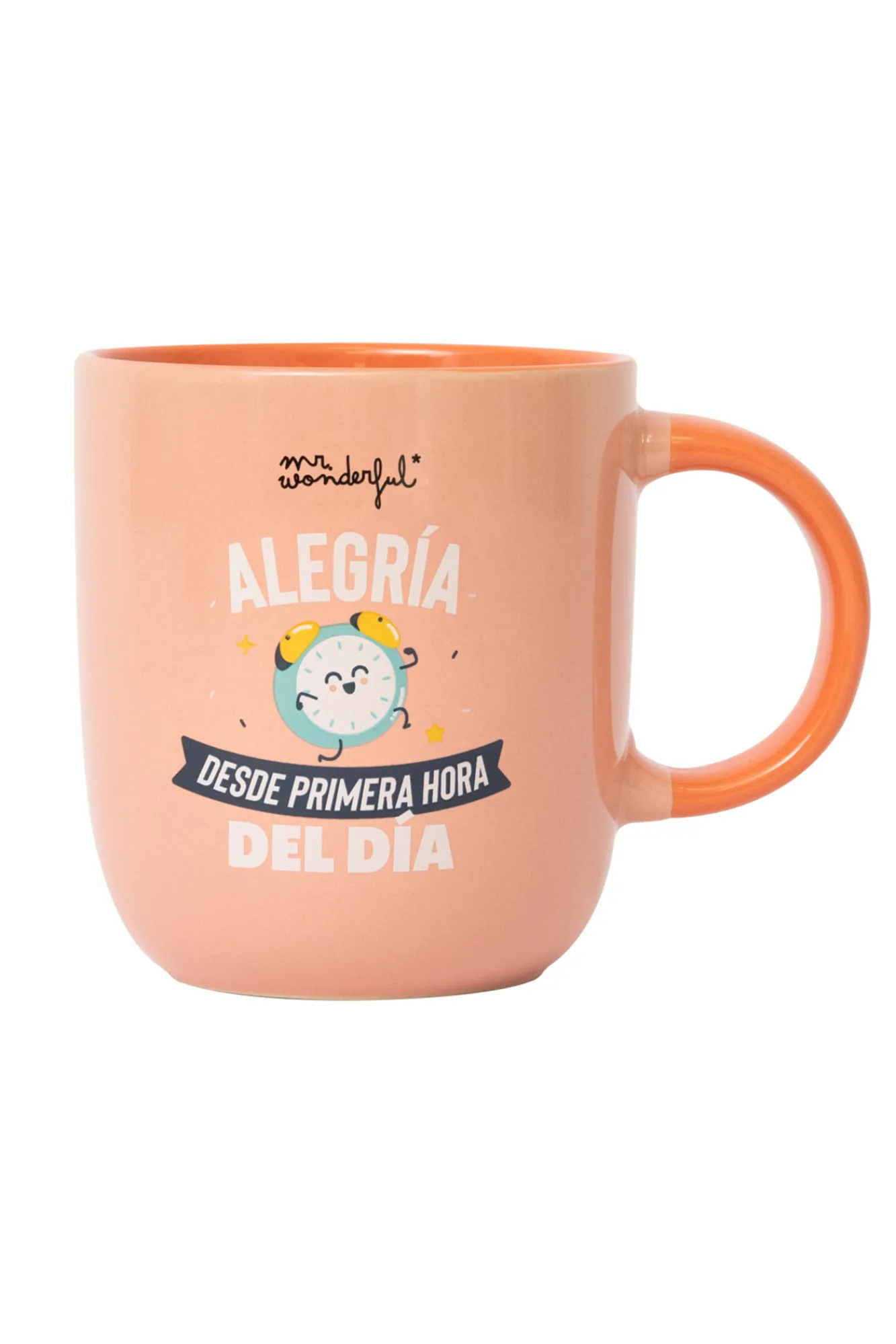 Mr. Wonderful Taza Alegría desde primera hora del día