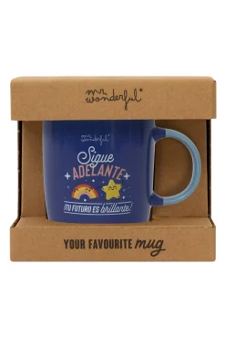 Mr. Wonderful Taza Sigue adelante, ¡tu futuro es brillante!