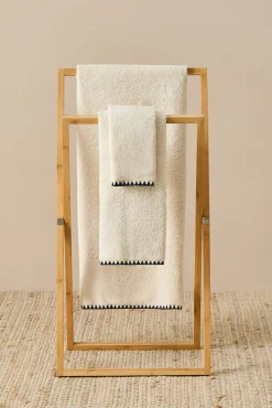 Textura Toalla baño pespunte
