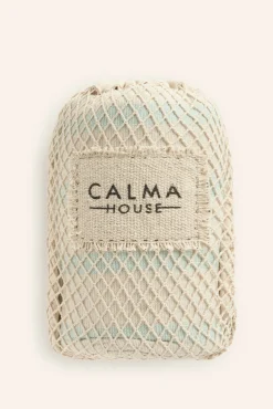 Calma House Toalla de playa de rizo a rayas s Savina