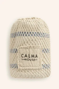 Calma House Toalla de playa de rizo a rayas es Savina