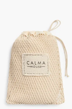 Calma House Toalla de playa Ola 100x180 Crudo