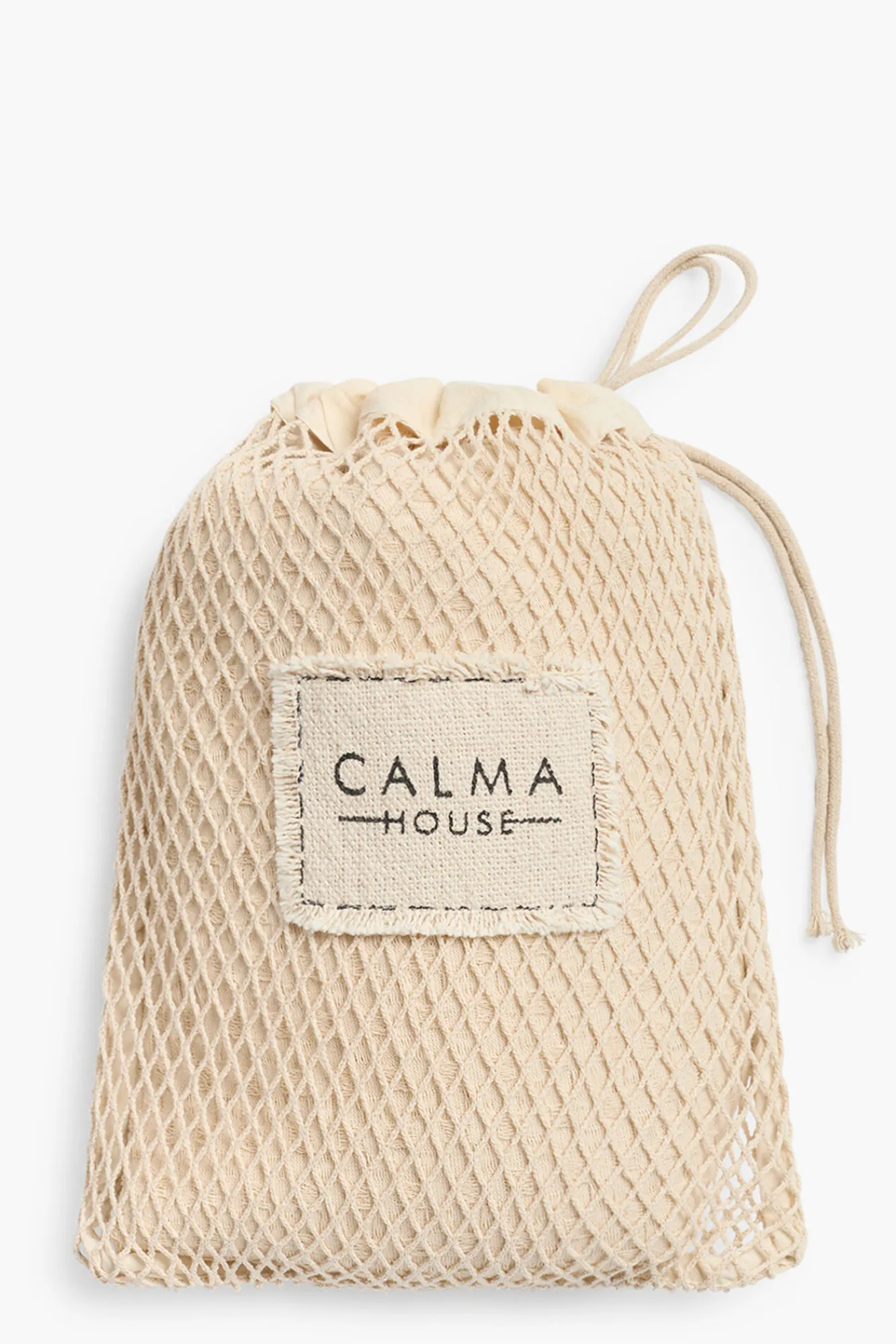 Calma House Toalla de playa Ola 100x180 Crudo
