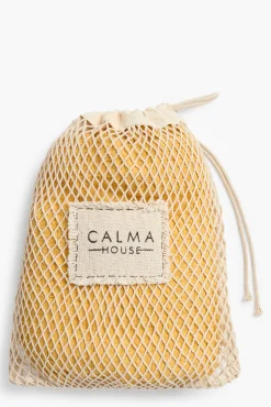 Calma House Toalla de playa Ola 100x180 Mostaza
