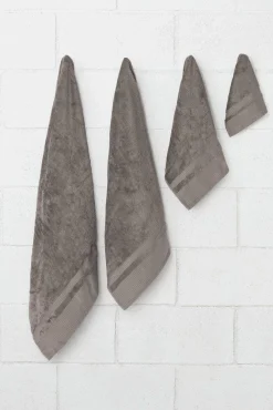 Textura Toalla ducha rizo algodón bambú 70x140cm.