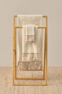 Textura Toalla rizo cenefa velour