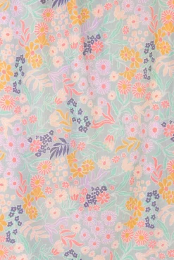 Textura Toalla tejido doble faz flores