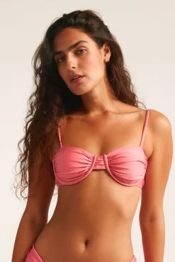 Robin Top bikini balconette rose