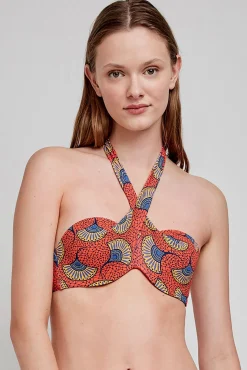 Gisela Top bikini bandeau tribal