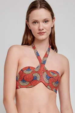 Gisela Top bikini bandeau tribal