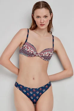 Gisela Top bikini capacidad aro étnico