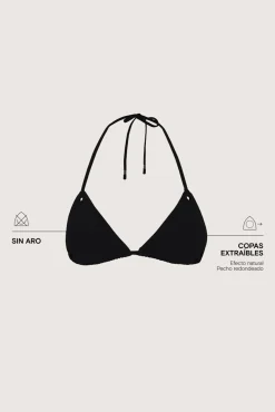 Women'secret Top bikini triangular cortina