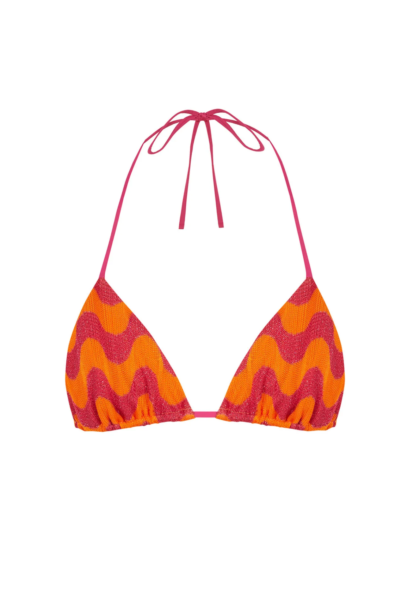 Women'secret Top bikini triangular estampado geométrico