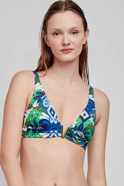 Gisela Top bikini triangular tribal