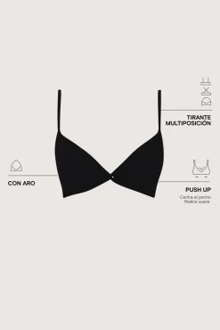 Women'secret Top bikini triangular push up