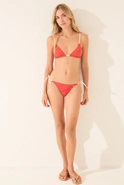 Women'secret Top bikini triangular textura