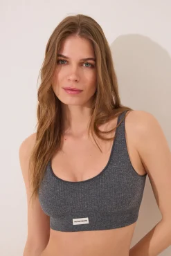 Women'secret Top canalé seamless