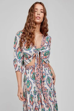 Gisela Top corto estampado