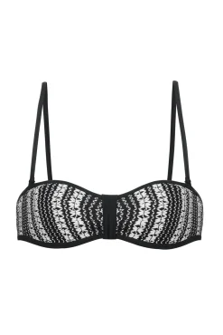Dorina Top de bikini bandeau crochet