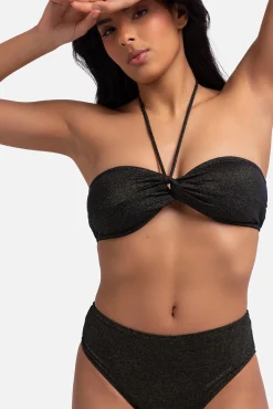Dorina Top de bikini bandeau lúrex