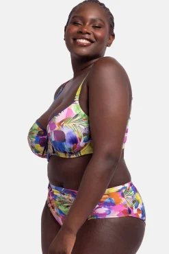 Dorina Top de bikini con aro flores