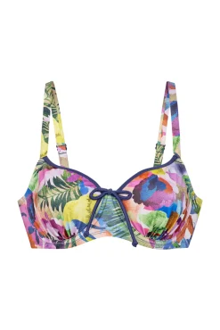 Dorina Top de bikini con aro flores