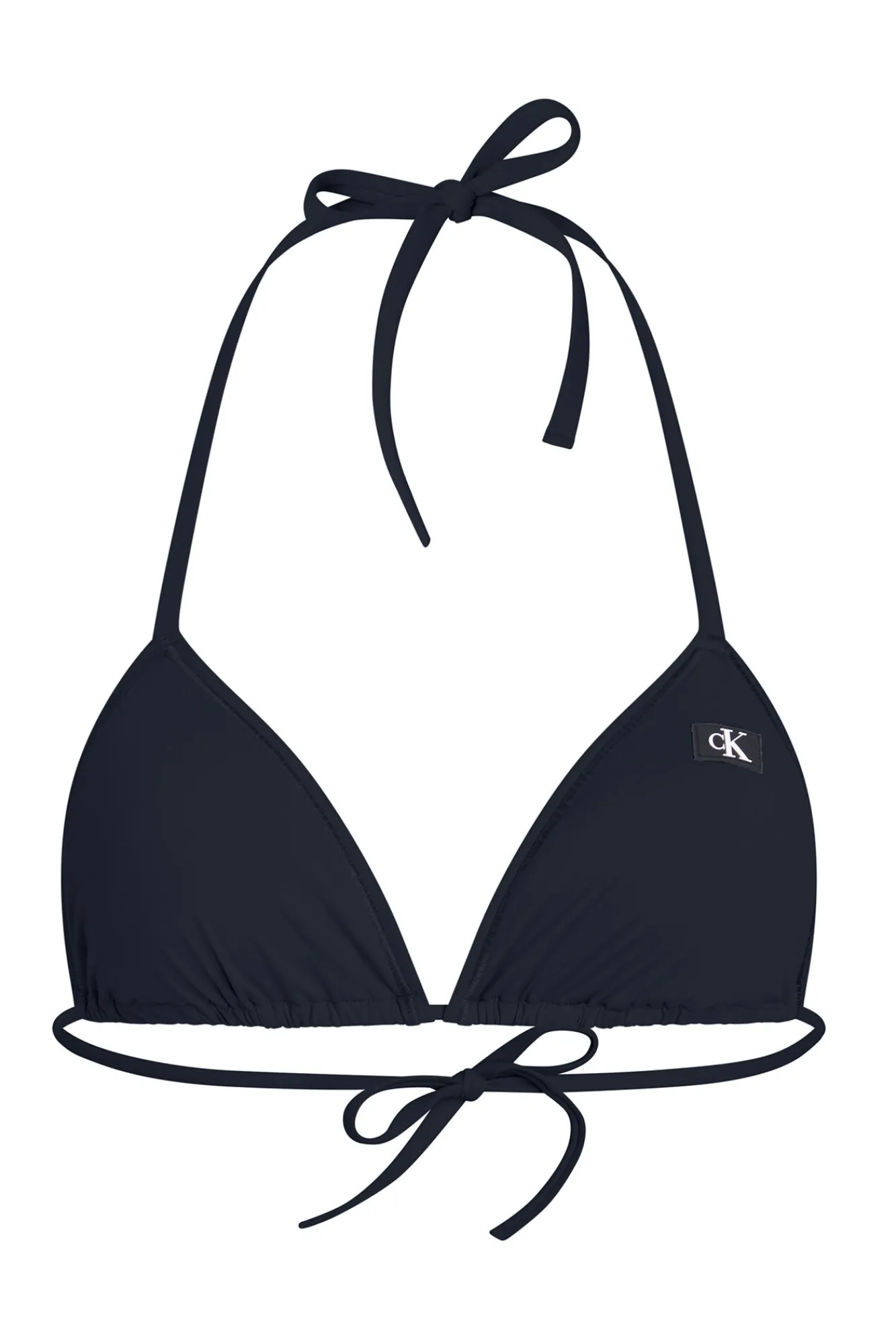 Calvin Klein Top de bikini triangular