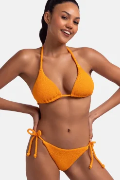 Dorina Top de bikini triangular naranja