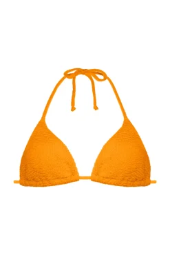 Dorina Top de bikini triangular naranja