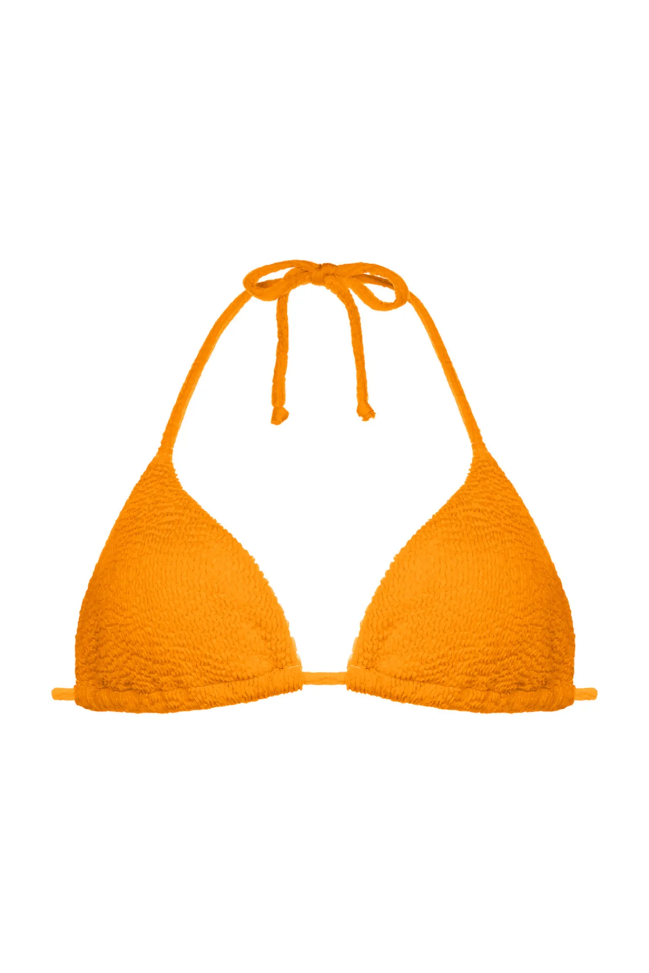 Dorina Top de bikini triangular naranja