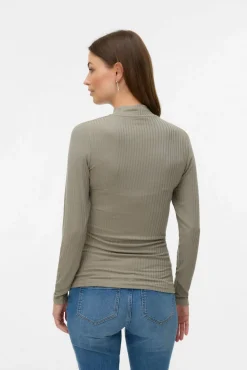 Mamalicious Top de cuello alto maternity y lactancia