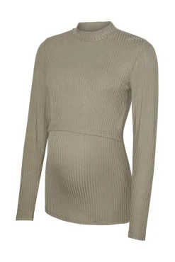 Mamalicious Top de cuello alto maternity y lactancia