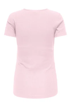 Only Maternity Top de manga corta cuello redondo maternity y lactancia