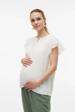 Mamalicious Top de manga corta maternity y lactancia